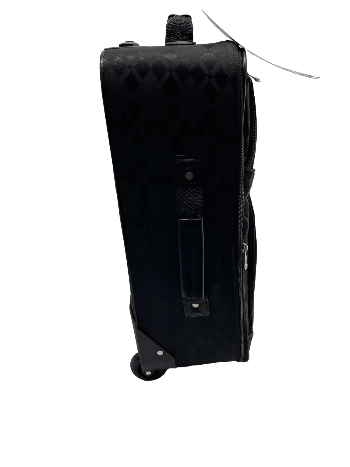 American Flyer Argyle Jacquard -5PC Luggage set -Black