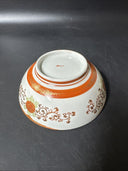 Antique Japanese Kutani Porcelain Bowl Hand Painted 5.5”x2”