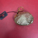 Vintage Set of 4 Black, Gold and Silver Mesh Sequin Wallets