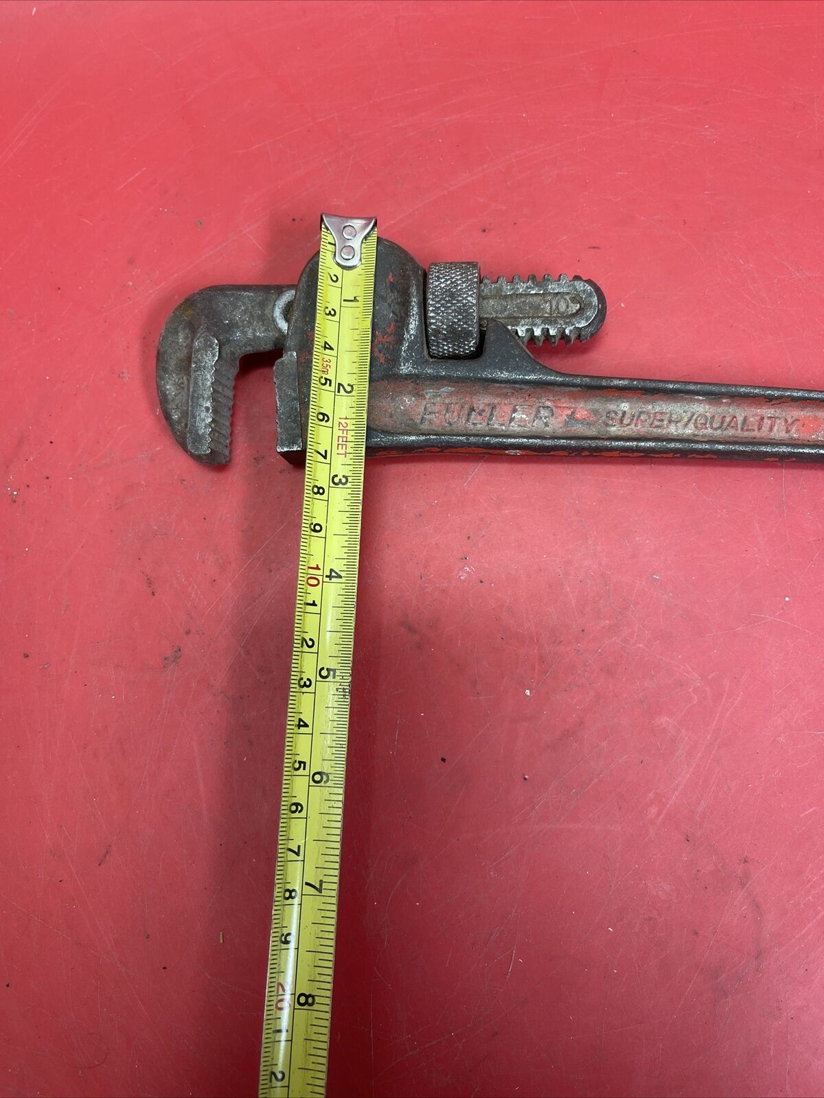 2 Pipe wrench 14"-10", adjustable, heavy duty, HD, used