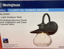 Westinghouse 6313500 Delmont 1 Light 14-5/16" Tall Outdoor Wall - Bronze