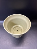 Ceramic Green Planter With Underbowl 5”x 6.1/3”