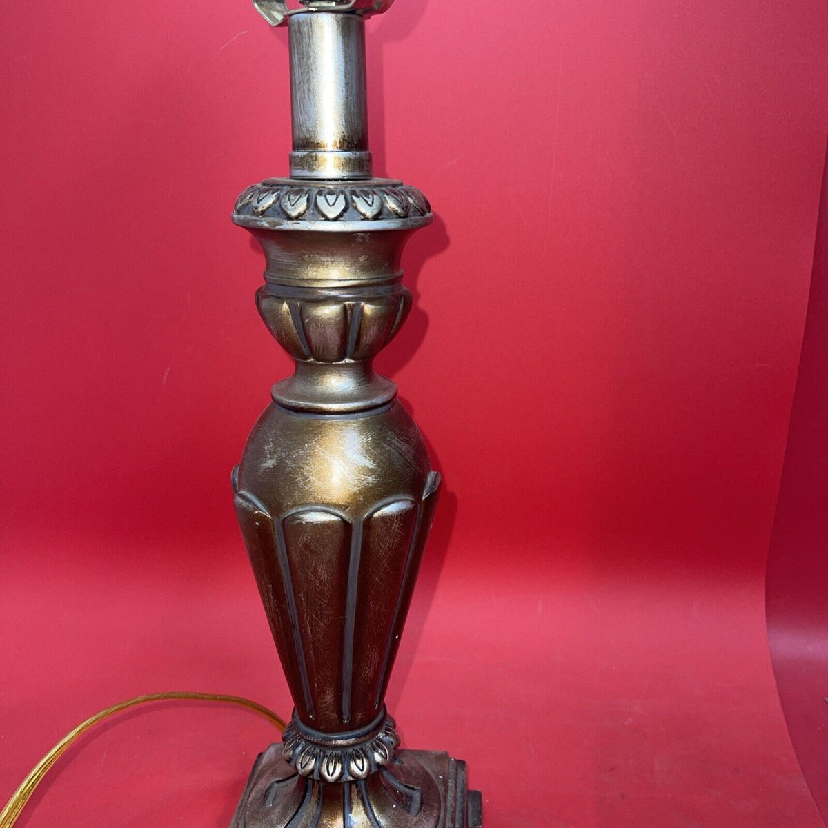 Decorative Metal Table Lamp 17" Tall