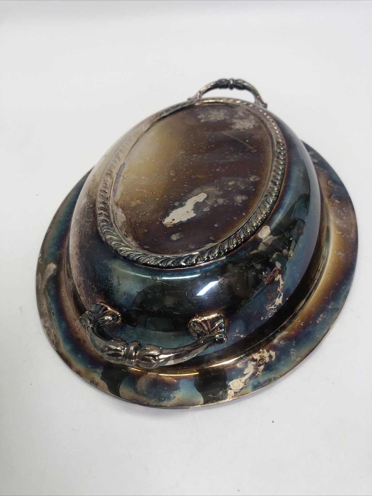 Vintage Silver-plate Serving Dish
