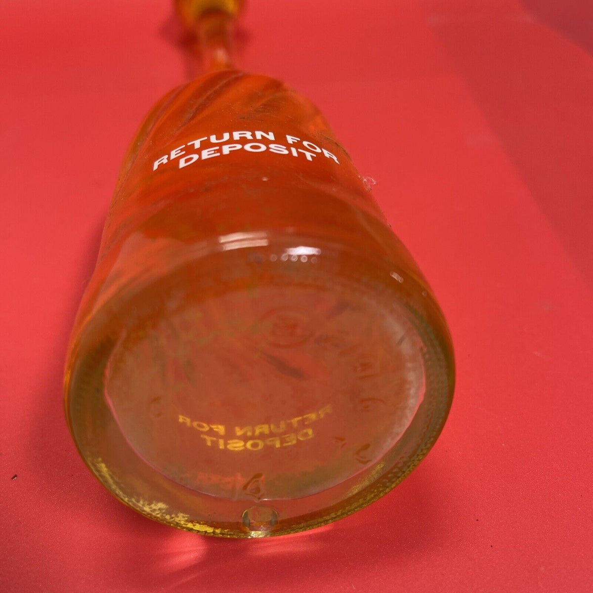 Vintage Stretched Glass Pepsi Cola Soda Bottle