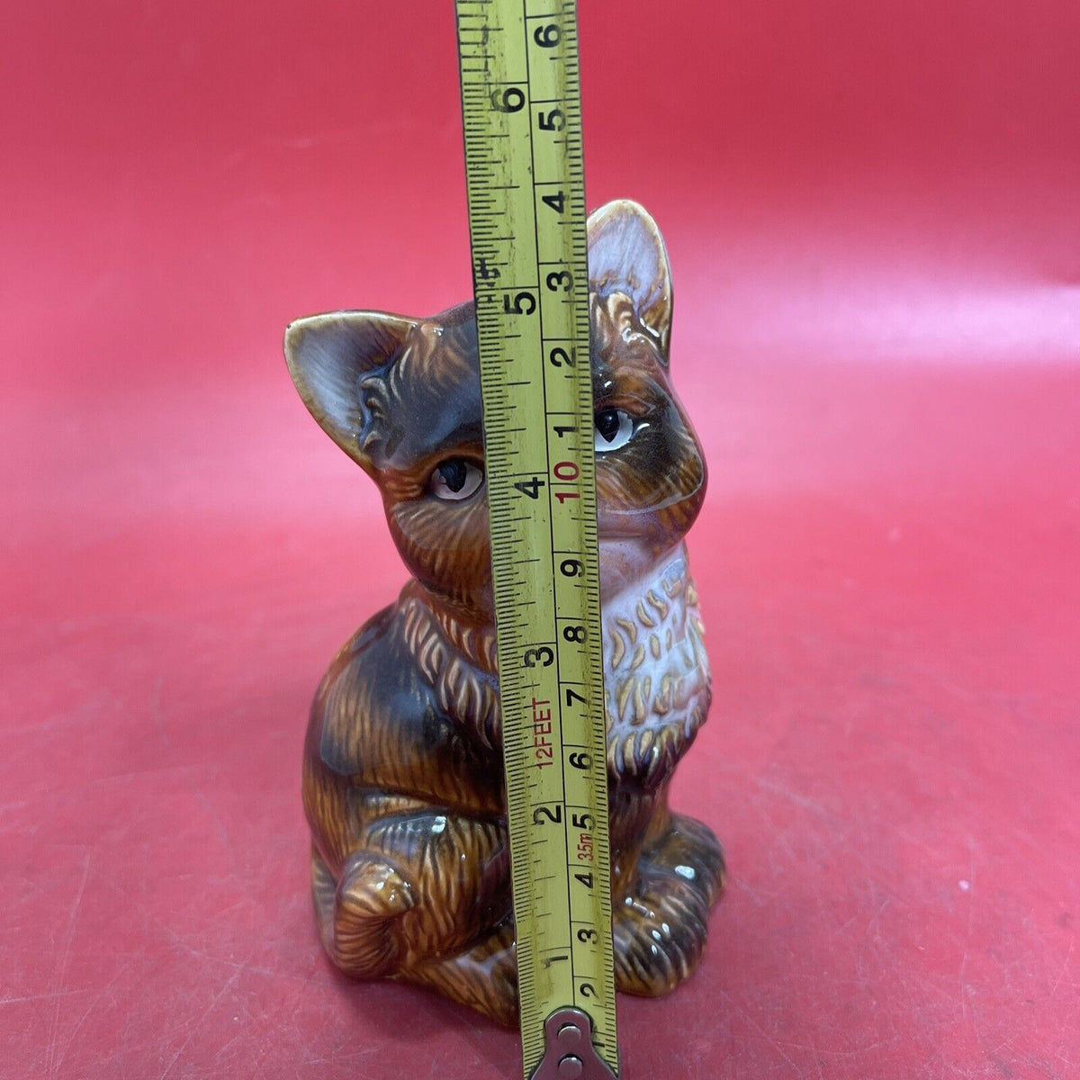 Vintage  Porcelain  Cat Kitten Figurines Lot 4