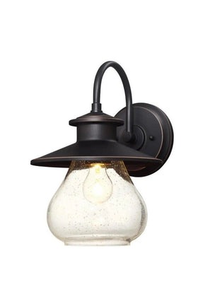 Westinghouse 6313500 Delmont 1 Light 14-5/16" Tall Outdoor Wall - Bronze