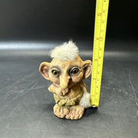 Vintage Troll "Trollbaby" Sucking Thumb 3.5" Tall Norwegian