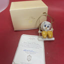 Lenox 2000 Tweety Swings Into Christmas Ornament & Stocking Ornament Lot 2