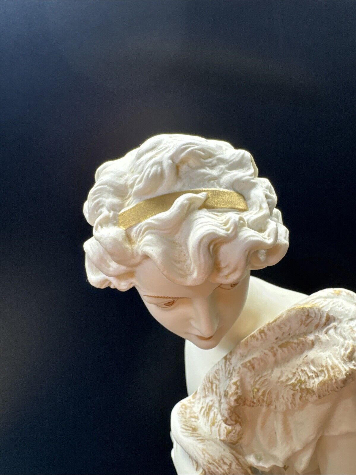 Rudolstadt Germany Porcelain Figurine Sculpture 18”