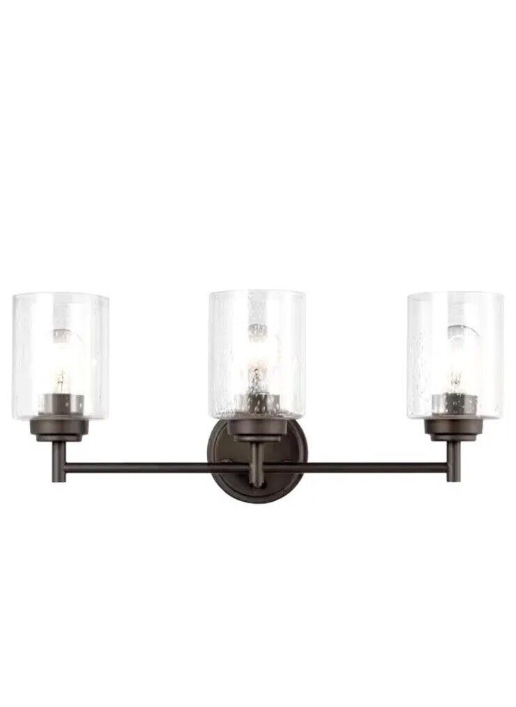 Kichler Lighting-Winslow 3 Light  ,Clear Seeded Glass