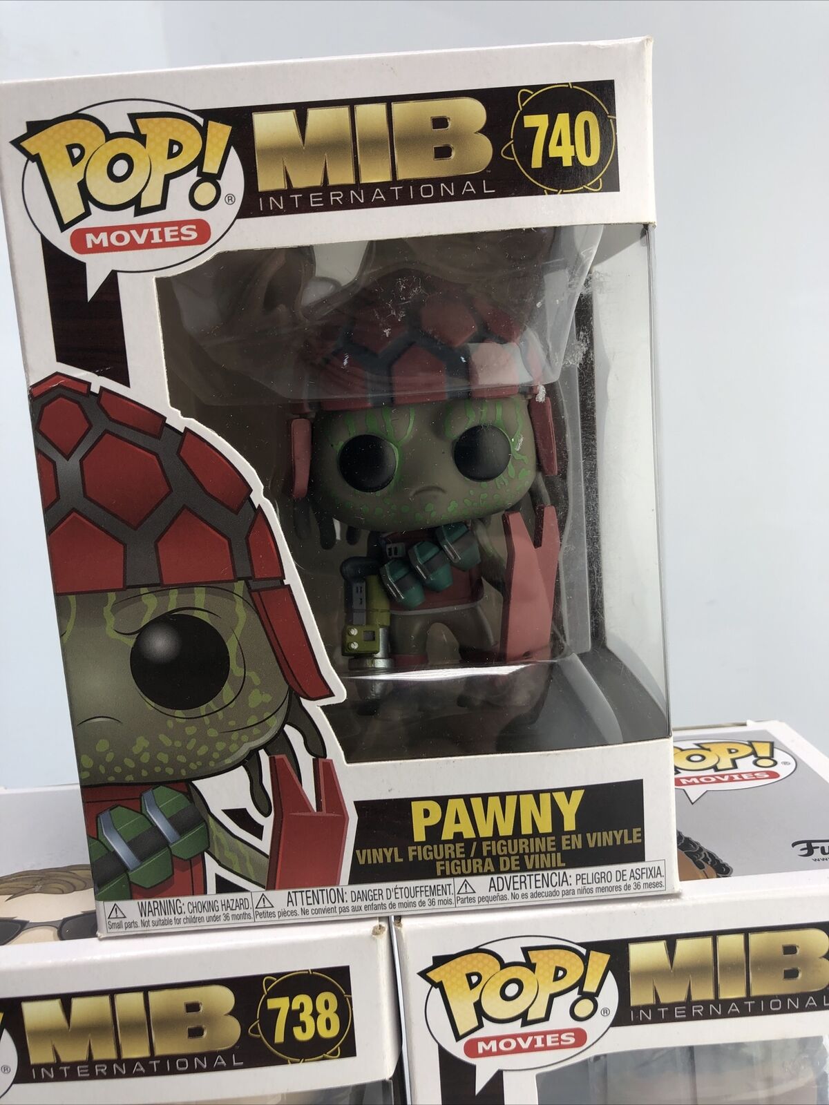 MIB Funko Pop Lot Of 3 (738,740,741)
