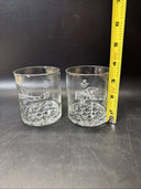 Vintage Glass Flying Aircraft Aviation RNZAF Museum / Lot Of 2