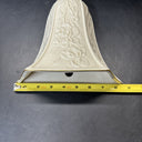 Lenox Masterpiece Porcelain Ivory Iris Wall Pocket Vase/Sconce Gold Trim