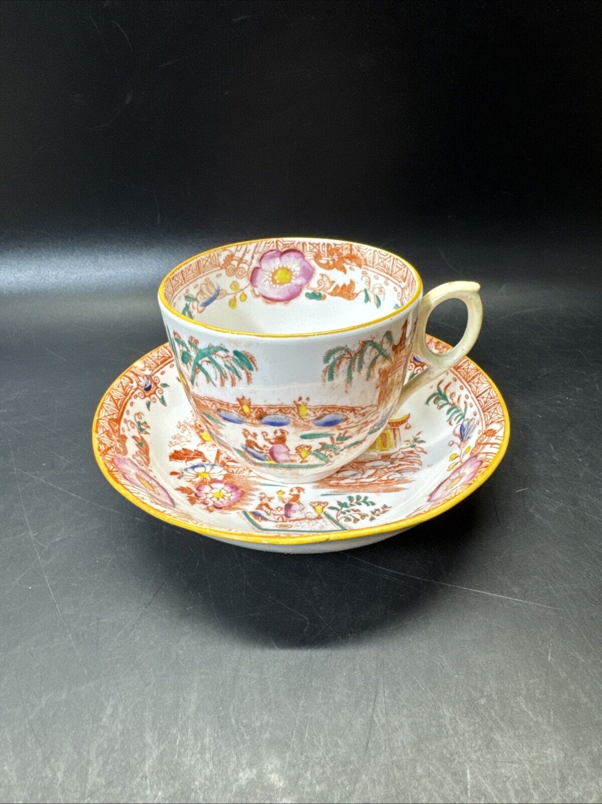 Vintage JAPANESE ASIAN CUP & SAUCER