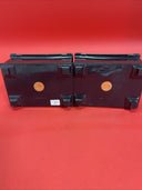 Asian Faux Lacquer Small Jewelry Box w/ Interior Mirror & Red Velvet Lining Lot2