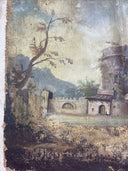 Antique Oil Painting.Landscape