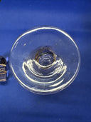 Vintage Glass Perfume Bottle with Stopper