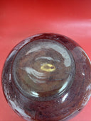 VINTAGE Blown Glass VASE ~8.5x 8.5”