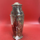 Vintage Chrome Cocktail Pitcher Lidded w/Pouring Cap 