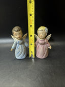 Cute Little Angels Boy and Girl Kissing/Made in Japan