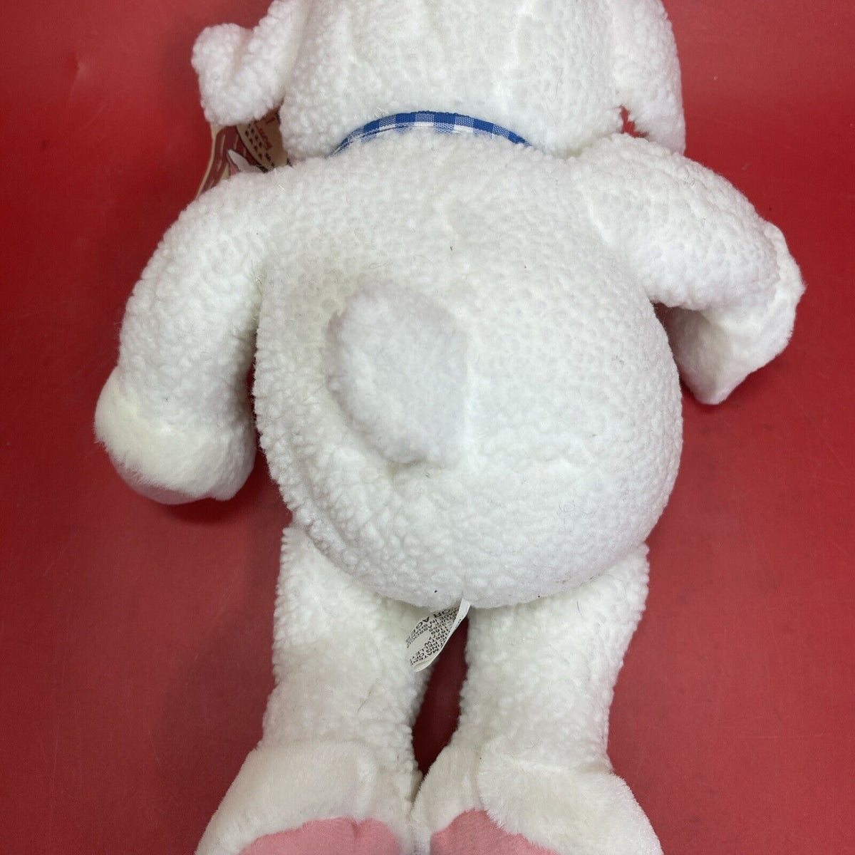 Vintage Sheep Plush Toy:Hi!I’m Lucy Squeeze Me I Baaa