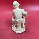 Rare G Ruggeri Boy Sculptor with Chisel Resin Sculpture Statue Italy 5.5" H