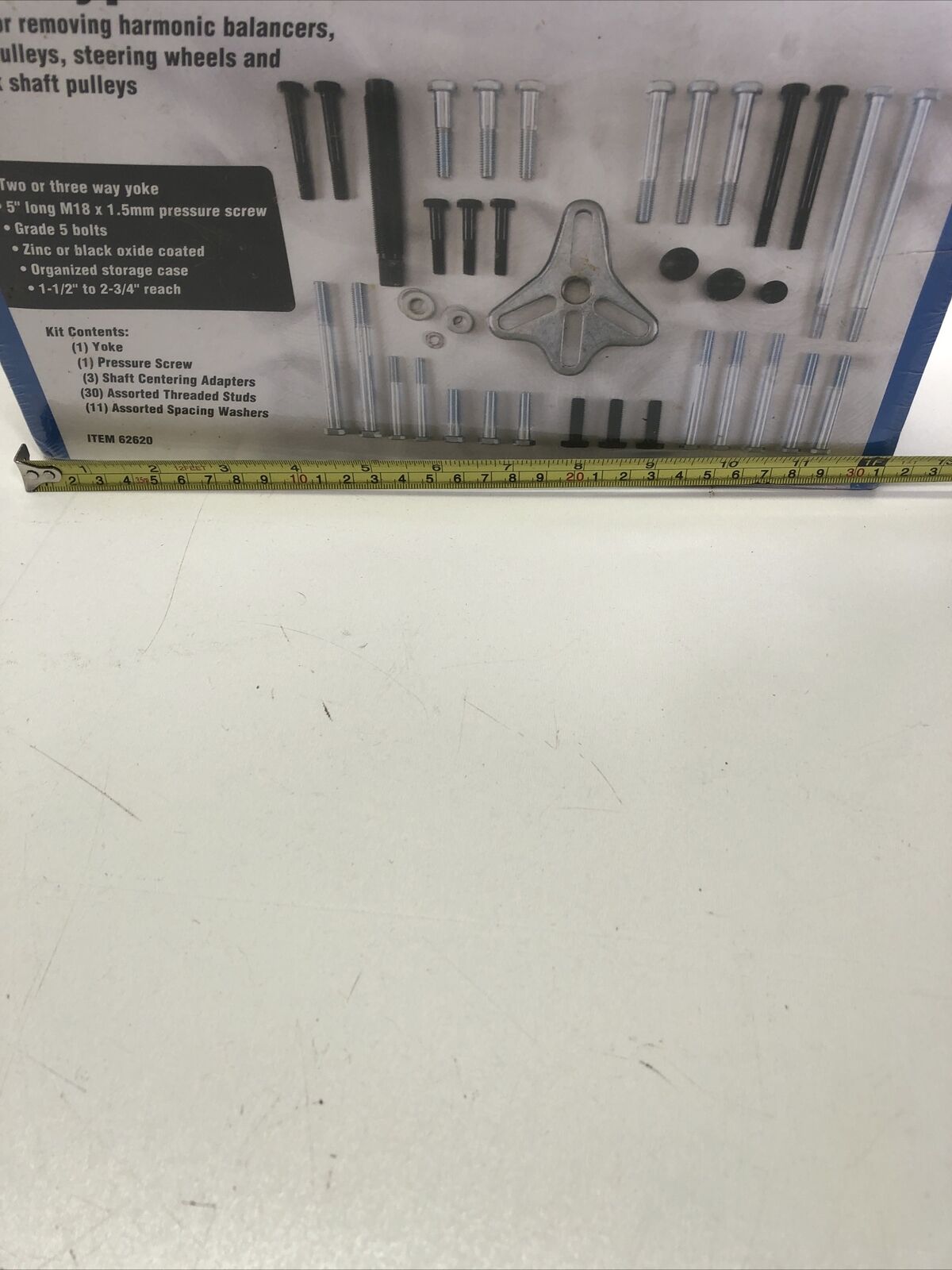 Pittsburgh Automotive 62620 Bolt Type Wheel Puller Set 