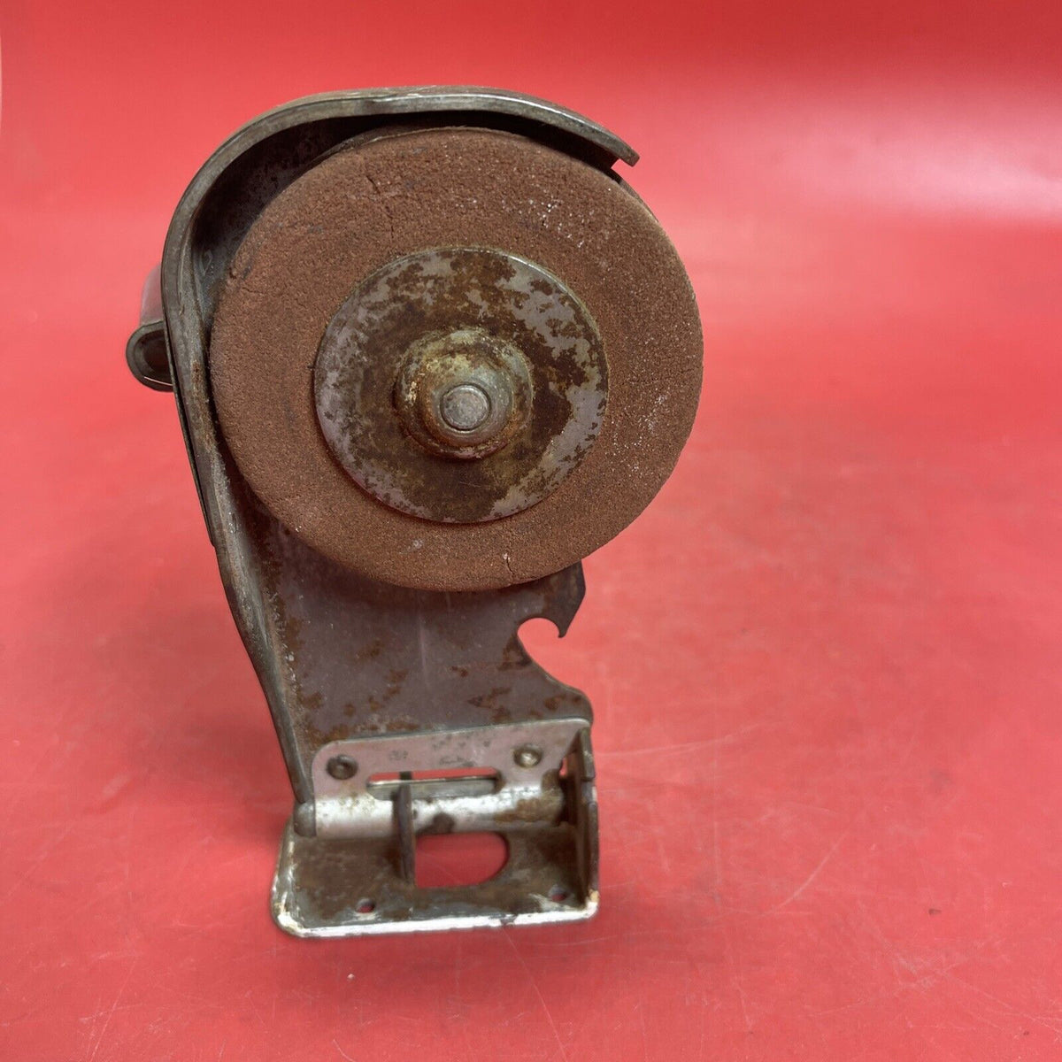 Vintage Swing-A-Way knife sharpener and can opener with wall-mount, Original.