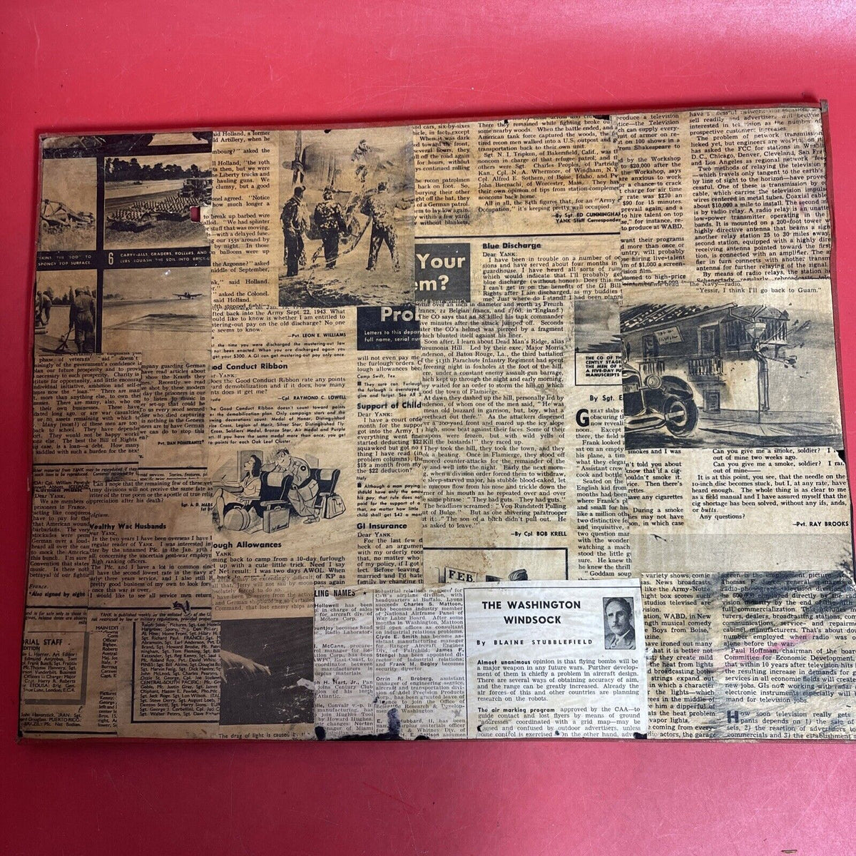 Vintage Comics cut from newspapers from the 1970s