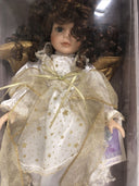 Collectible Memories Genuine Porcelain Doll Limited Edition Hand Crafted