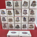 Liberty Falls Collection Buildings Houses & Figures 21 Lot VTG