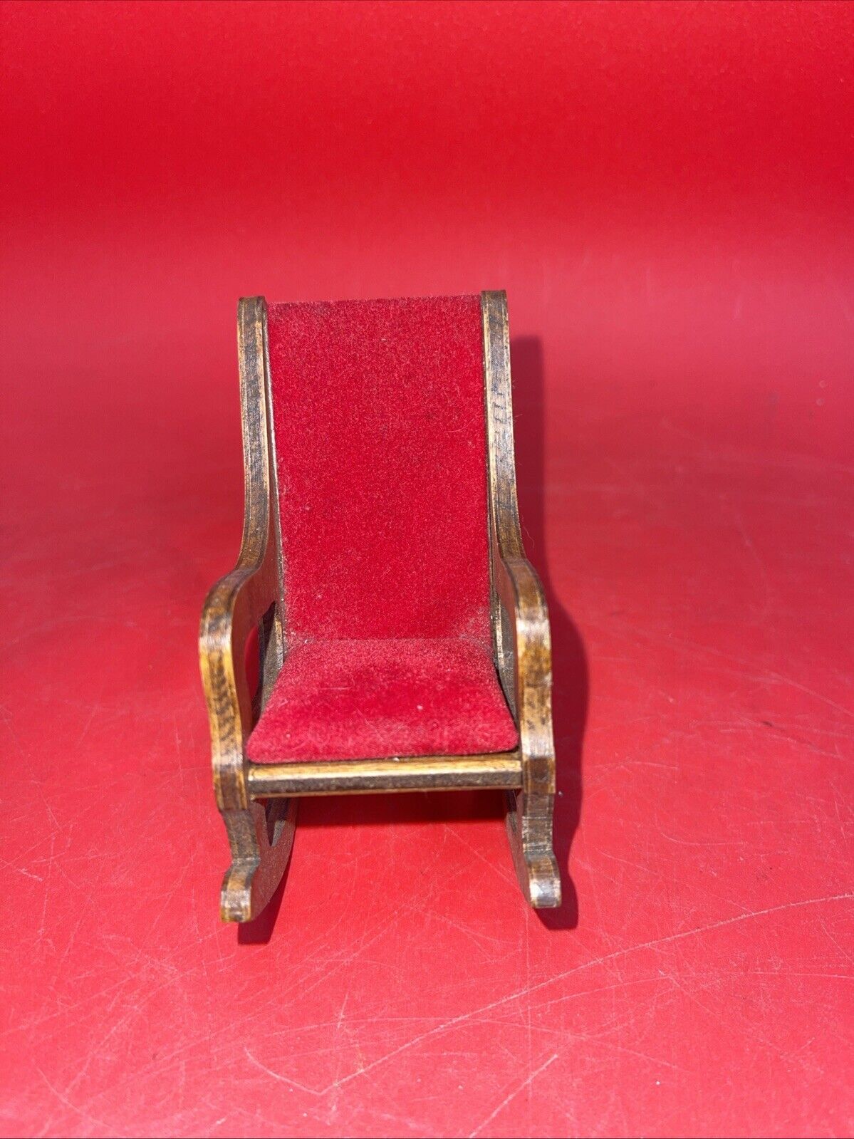 1955 Vintage HALL'S Lifetime Toys "Madame Alexander Kins Doll Chair Rocker"