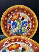 222 Fifth NASREEN Dinner plates 11”/ Set Of 4