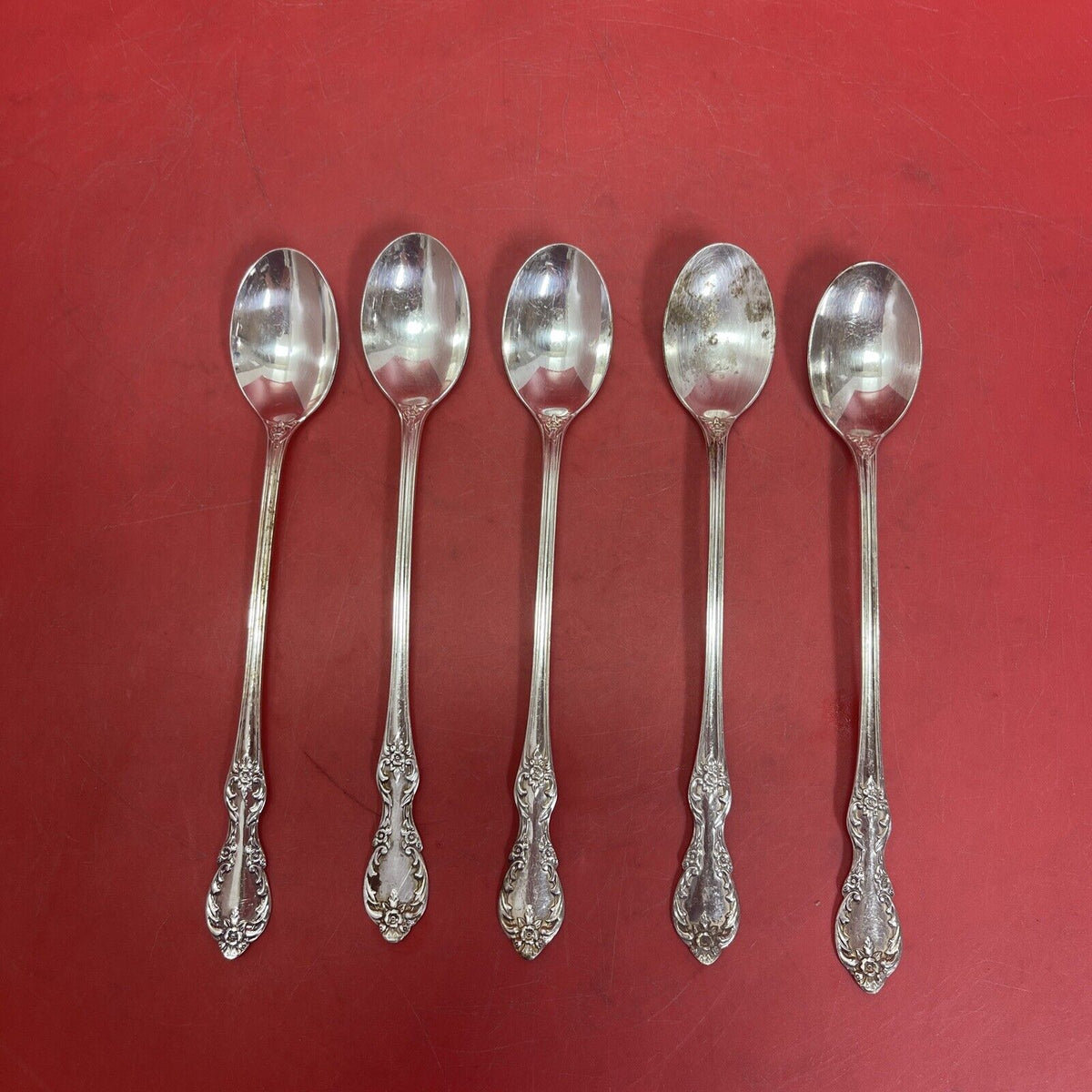 Wm. Rogers Mfg. Co. TRIUMPH Extra Silver Plate 5 Iced Tea Spoon Original Roger’s