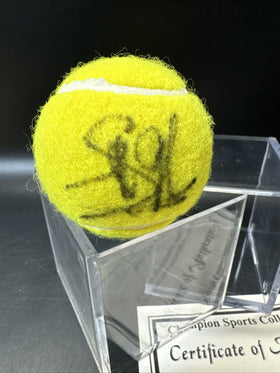 Steffi Graf Signed Tennis Ball Beckett
