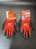 Milwaukee 48-22-8913 Cut Level 1 Insulated Winter Work Gloves 10”/XL, Lot 2 Pair