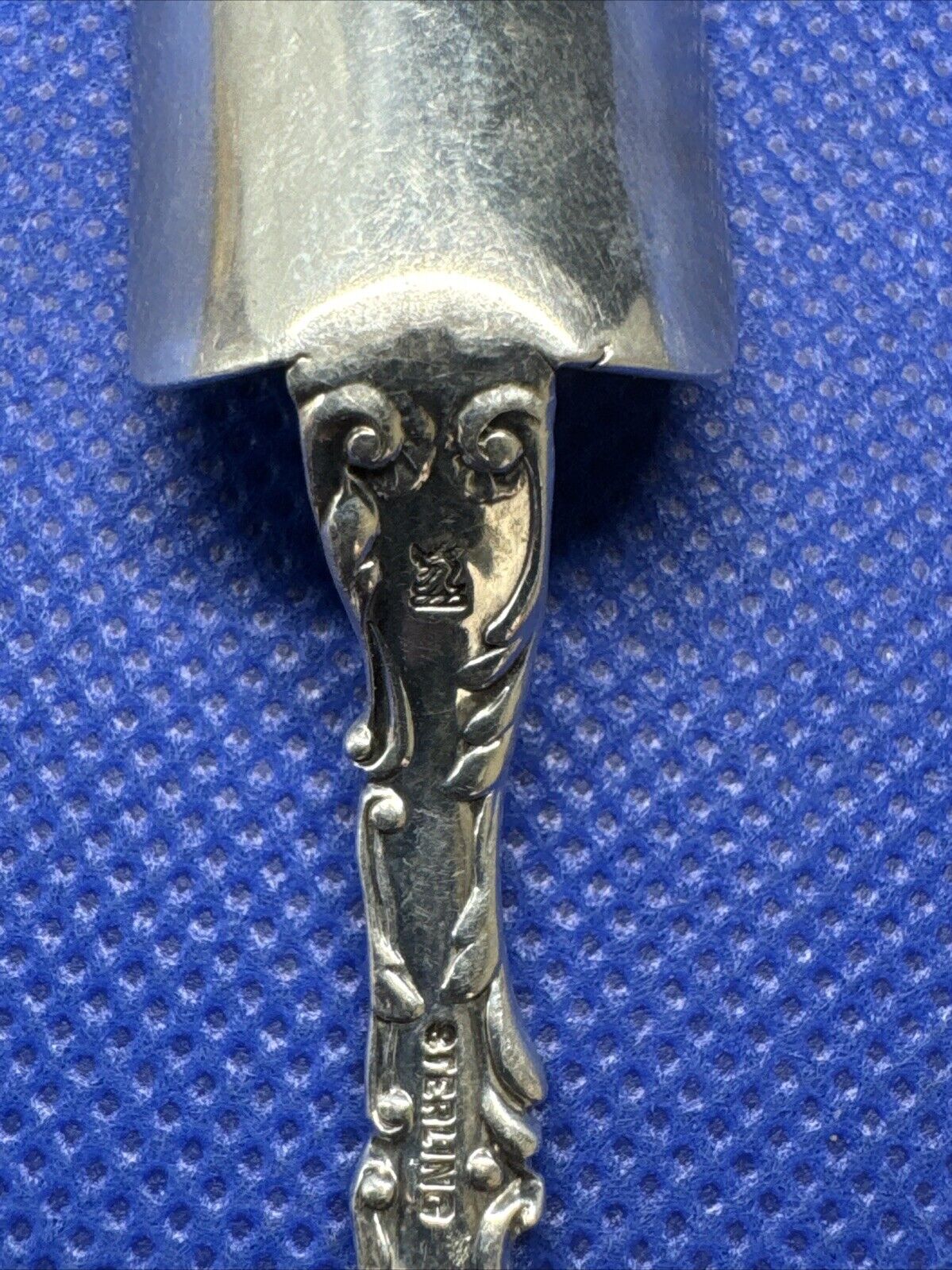 Sterling Silver Cheese Server Scoop 6”