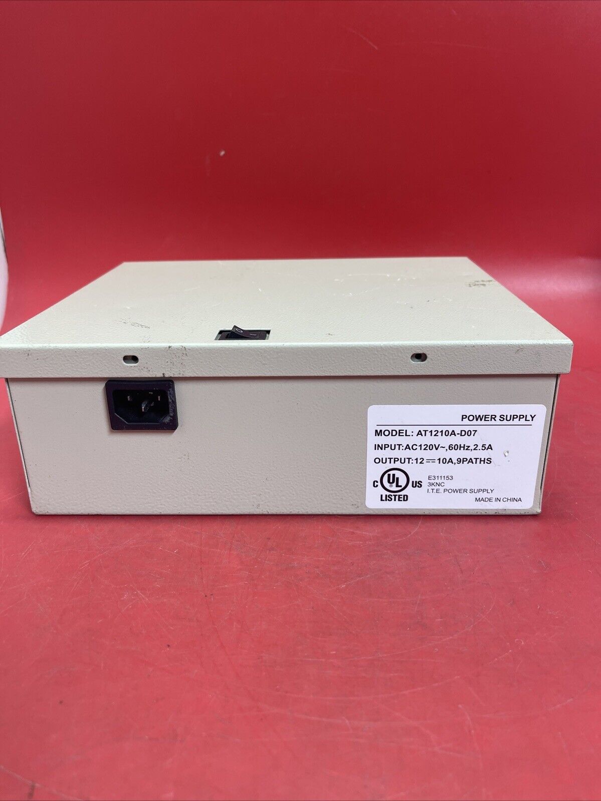  LTS DV-AT1210A-D07 9 Port Fused Output Power Distribution Box