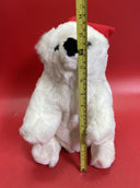 Vintage Polar Bear in a Red Hat 1986
