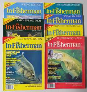 In-Fisherman Magazines Lot of 6 #97- #102 (Feb 1991 -  Jan 1992)