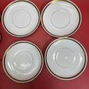 Antique MZ Austria Kaiserin Maria Theresia Carlsbad China Teacup & Saucer Set 4