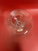 Vintage Princess House #852 Handblown Glass Violet Bowl New in Original Box 1984