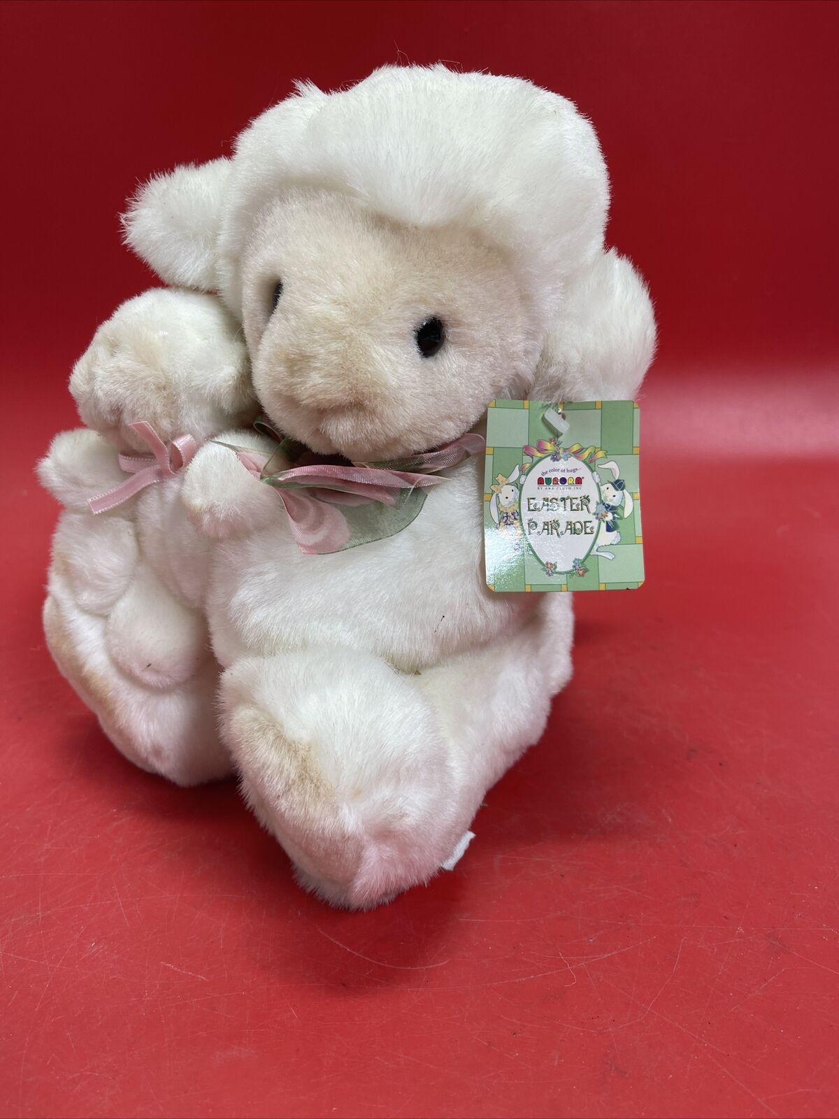 Aurora A&A PLUSH Mom & Baby LAMB EASTER PLUSH