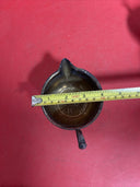 Decorative Sheridan E. P. S. Silverplate lidded sugar bowl ,creamer &tray