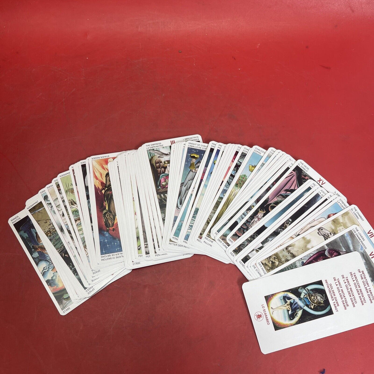 Initiatory Tarot of the Golden Dawn Deck (Lo Scarabeo Decks) by Lo Scarabeo