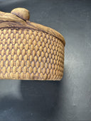 Vintage Ceramics Pottery Leaf  Bowl 5 1/4”