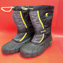 Sorel Womens Black and Yellow Winter Boots Size 7