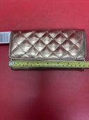 Vintage Roger Gimbel Accessories Quilted Pattern Bifold Long Wallet/Clutch Lot 3