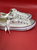 Mens Size 5 - Women's Size 7 Unisex Converse All Star OX optical white - M7652